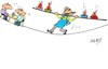 Cartoon: life getting tough (small) by yasar kemal turan tagged life,getting,tough