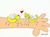 Cartoon: love (small) by yasar kemal turan tagged love,mosquito,blood