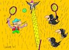 Cartoon: love (small) by yasar kemal turan tagged love