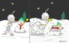 Cartoon: need (small) by yasar kemal turan tagged need,snowman,poor,winter,cold