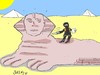 Cartoon: new threat (small) by yasar kemal turan tagged new,threat