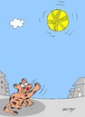 Cartoon: playtime (small) by yasar kemal turan tagged playtime
