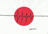 Cartoon: seismograph (small) by yasar kemal turan tagged seismograph japan