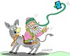 Cartoon: smart kavuk (small) by yasar kemal turan tagged smart,kavuk