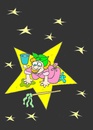 Cartoon: melahat teyze (small) by yasar kemal turan tagged star,operation,cleaning,melahat,teyze,love