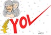 Cartoon: TARIK AKAN (small) by yasar kemal turan tagged tarik,akan