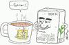 Cartoon: teas (small) by yasar kemal turan tagged teas