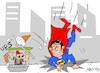 Cartoon: The charisma is ruined (small) by yasar kemal turan tagged the,charisma,is,ruined