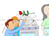 Cartoon: The keys to civilization are in (small) by yasar kemal turan tagged the,keys,to,civilization,are,in,hands,of,mothers