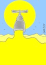 Cartoon: thermonuclear fountain (small) by yasar kemal turan tagged thermonuclear,fountain