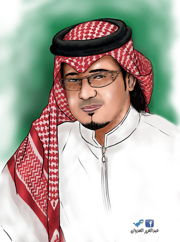 Cartoon: adwan (medium) by adwan tagged portrait