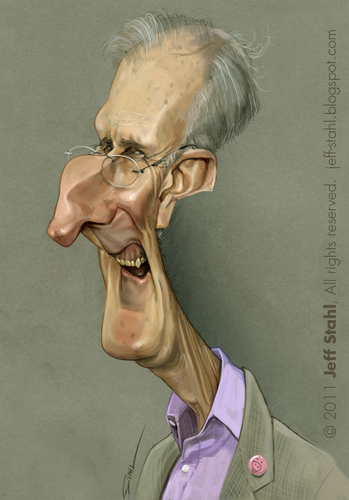 Cartoon: James Cromwell (medium) by Jeff Stahl tagged james,cromwell,actor