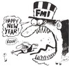 Cartoon: happy new year (small) by nwdsilva tagged happy,new,year