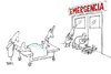 Cartoon: Emergency (small) by BONIL tagged emergency,disease,doctors,hospital