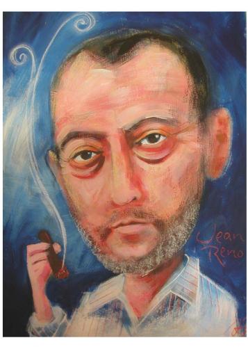 Cartoon: Jean Reno (medium) by Jollustration tagged jean,reno,frankreich,schauspieler