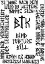 Cartoon: BTK - bind torture kill (small) by alesza tagged btk,bind,torture,kill