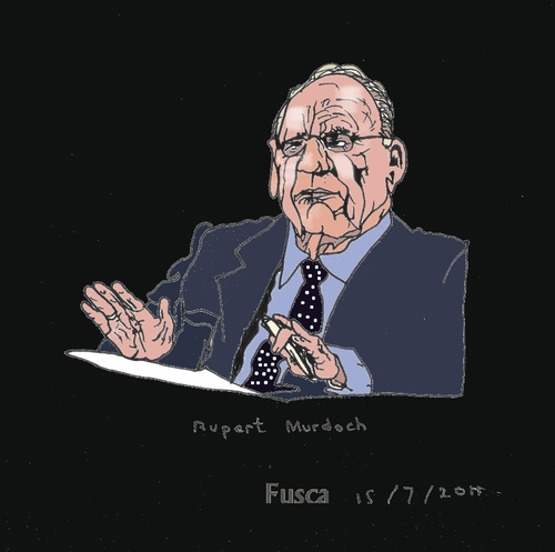 Cartoon: Rupert Murdoch media assange (medium) by Fusca tagged spionage,invaders,moguls,media,crackers