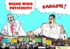Cartoon: Lula and Maduro against people (small) by Fusca tagged lula,maduro,terror,communist,regime,castrism,bolivarian,corruption,hostages,people