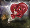 Cartoon: Eros (small) by lufreesz tagged illustration,heart,love