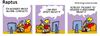 Cartoon: Raptus strip (small) by fragocomics tagged raptus,strip,strips,comic,comics,love,lovers,facebook,girls,young,humour,school,berlin,wall,1989,teacher,ask,answer