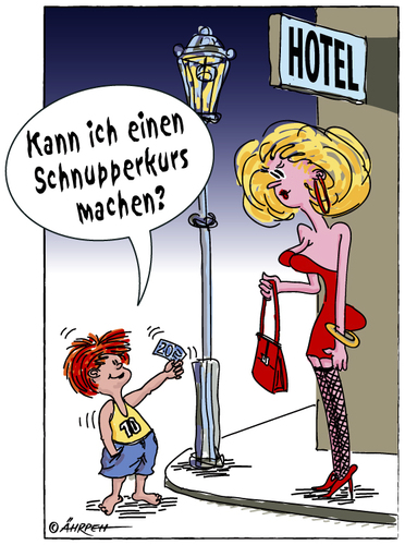 Cartoon: Bildungshunger (medium) by rpeter tagged junge,frau,nutte,hure,hotel,jugend,sexy