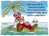 Cartoon: Alleinunterhalter (small) by rpeter tagged insel,inselwitz,meer