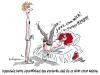 Cartoon: Der Verdacht (small) by rpeter tagged sex bett paar mann frau nackt