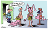 Cartoon: Neulich in der Volkshochschule (small) by rpeter tagged mann frau paar sex nackt