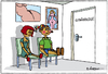 Cartoon: Ohne Worte (small) by rpeter tagged sex,pinocchio,wartezimmer,arzt,gynäkologe,nase
