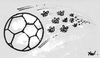 Cartoon: Football 2011 (small) by Monica Zanet tagged ball free zanet football