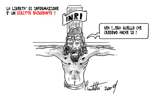 Cartoon: diritto sacrosanto (medium) by ignant tagged humor,cartoon