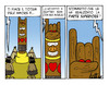 Cartoon: Totem 2 (small) by ignant tagged comic,strip,cartoon,humor