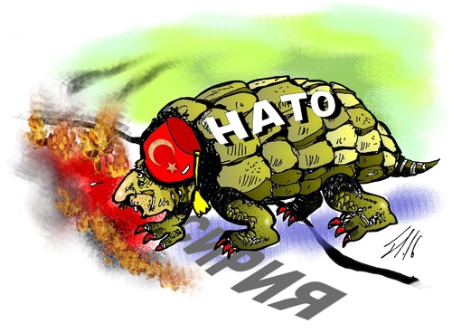 Cartoon: Erdagan (medium) by medwed1 tagged turkei,erdagan,krieg