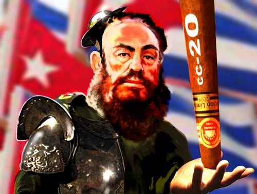 Cartoon: Fidel (medium) by medwed1 tagged cuba,fidel