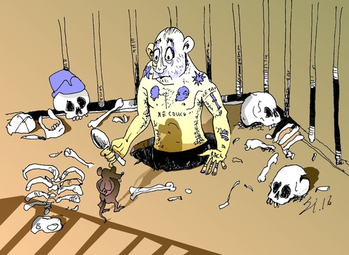 Cartoon: Kein (medium) by medwed1 tagged knast,maus