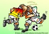 Cartoon: Fussbal 2012 (small) by medwed1 tagged schljachow,cartoon