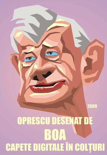 Cartoon: Sorin Oprescu (medium) by boa tagged cartoon,boa,caricature,artboa,funny,humor,comic,romania
