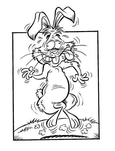 Cartoon: Mad march hare! (medium) by fieldtoonz tagged hare,march,mad