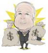 Cartoon: John McCain (small) by drawgood tagged politics,caricature,portrait,people,politician