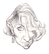 Cartoon: Helen Mirren caricature (small) by Colin A Daniel tagged helen,mirren,caricature,colin,daniel
