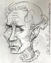 Cartoon: Olive Carey caricature (small) by Colin A Daniel tagged olive,carey,caricature,drawing,cartoon