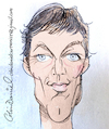 Cartoon: Richard Chamberlain caricature (small) by Colin A Daniel tagged richard,chamberlain,caricature