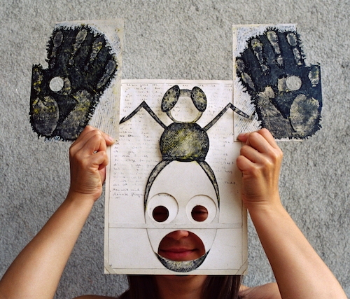Cartoon: Fly (medium) by kirti ingerfurth tagged mask