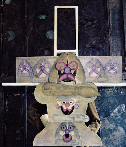 Cartoon: Papermask (medium) by kirti ingerfurth tagged art