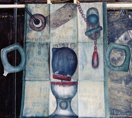 Cartoon: Toilette (medium) by kirti ingerfurth tagged toilette