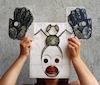 Cartoon: Fly (small) by kirti ingerfurth tagged mask