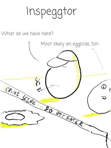 Cartoon: The Egg Series IV (medium) by hurvinek tagged eggs