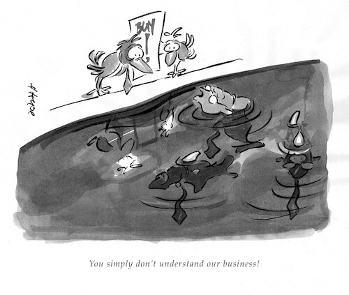 Cartoon: Business (medium) by helmutk tagged business