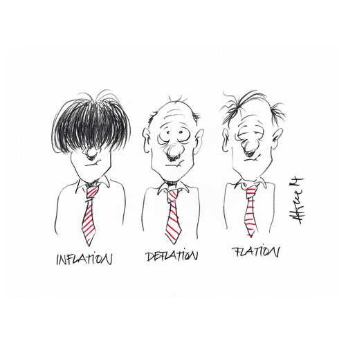 Cartoon: Flation (medium) by helmutk tagged economics