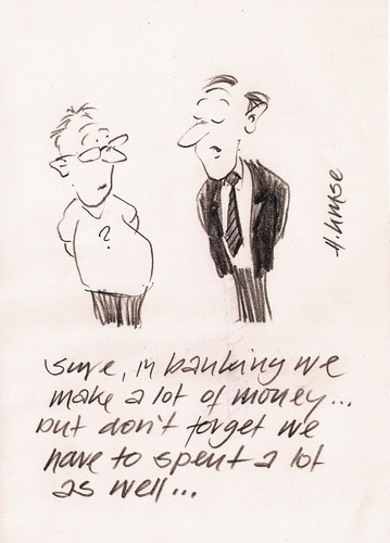 Cartoon: Lot Of (medium) by helmutk tagged business